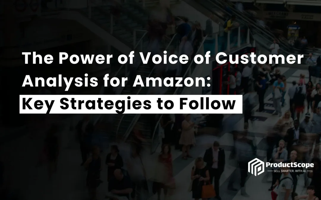 The Power of Voice of Customer Analysis for Amazon: Key Strategies to Follow