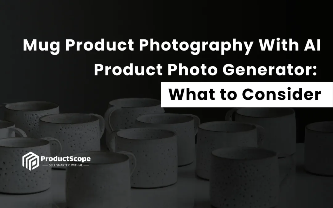 Mug Product Photography With AI Product Photo Generator: What to Consider