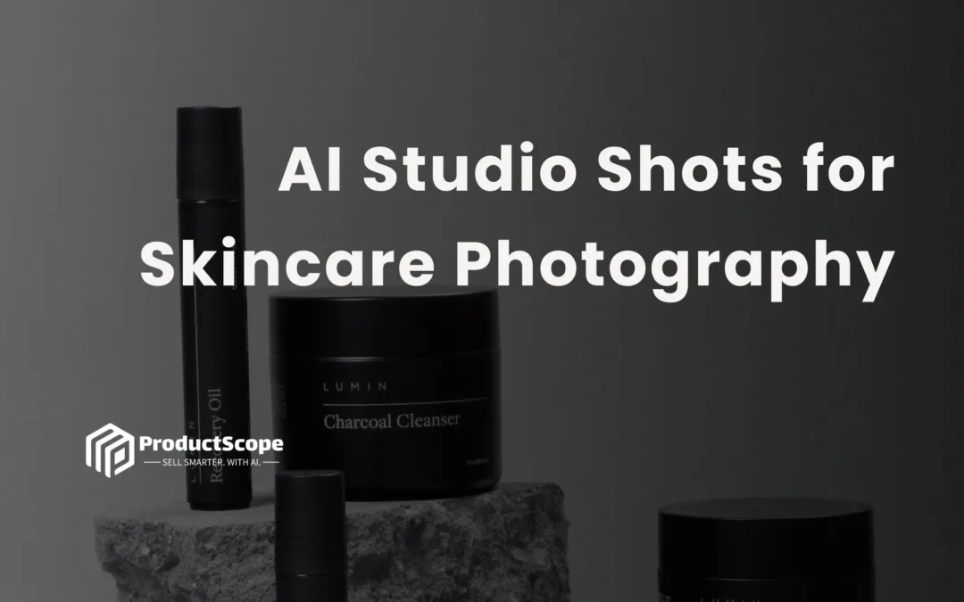 AI Studio Shots for Skincare Photography