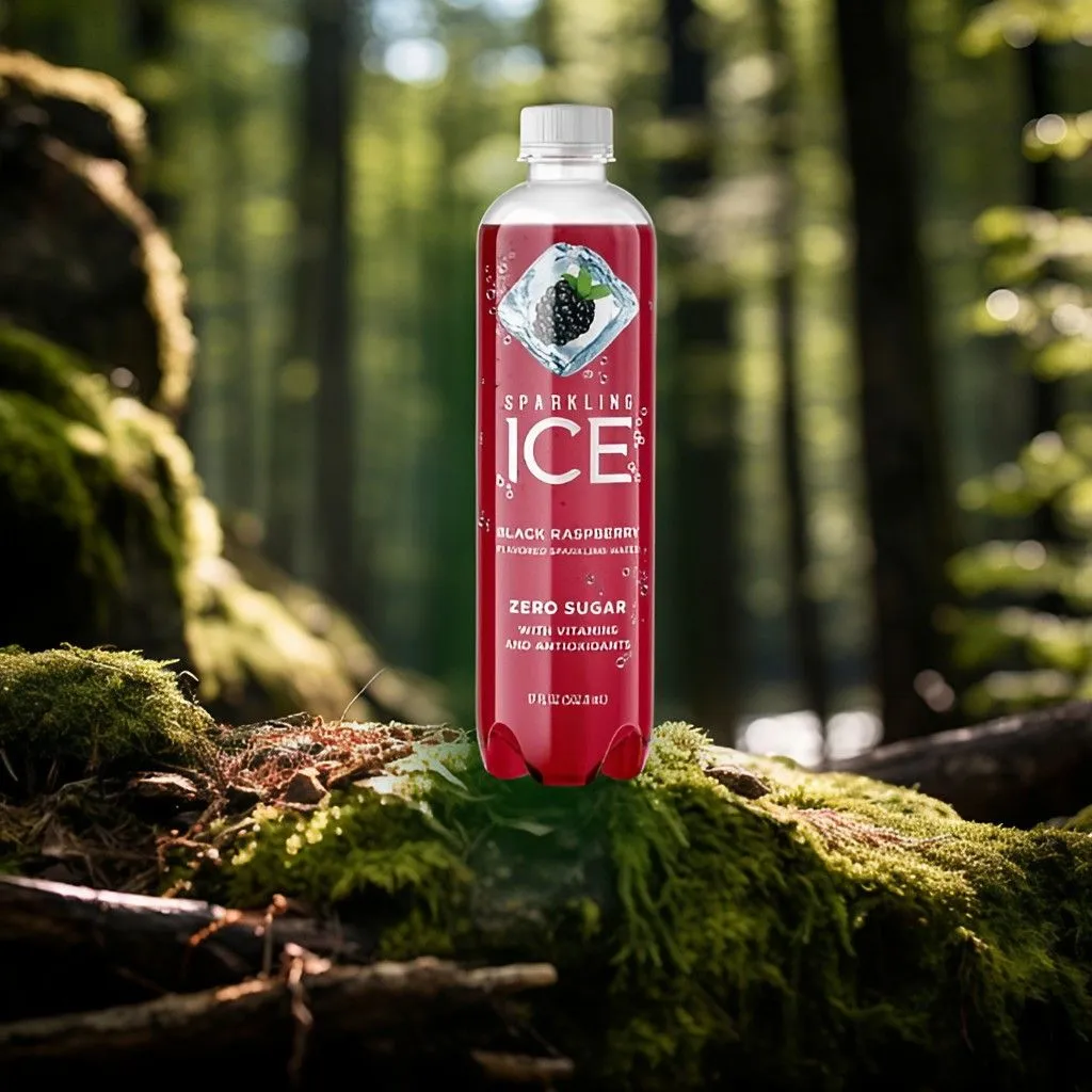 ice sparkling water product photo