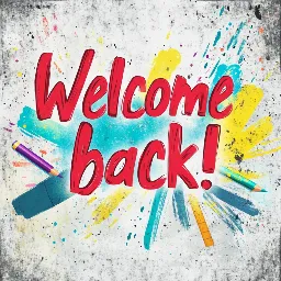 welcome back to school background 100