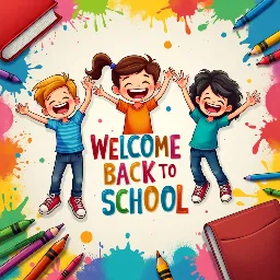 welcome back to school background 45