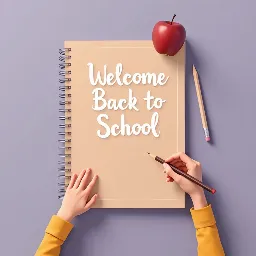 welcome back to school background 48