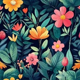 floral pattern background 119