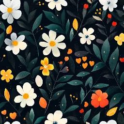 floral pattern background 123