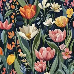 floral pattern background 126