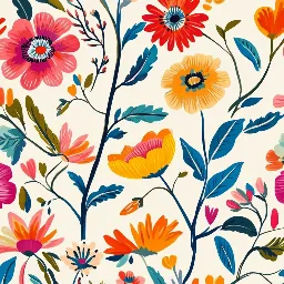 floral pattern background 132