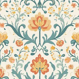 floral pattern background 175