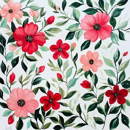 floral pattern background 219