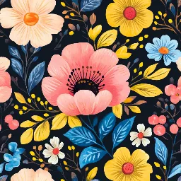 floral pattern background 90