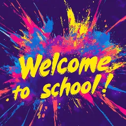 welcome back to school background 110