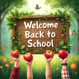 welcome back to school background 36