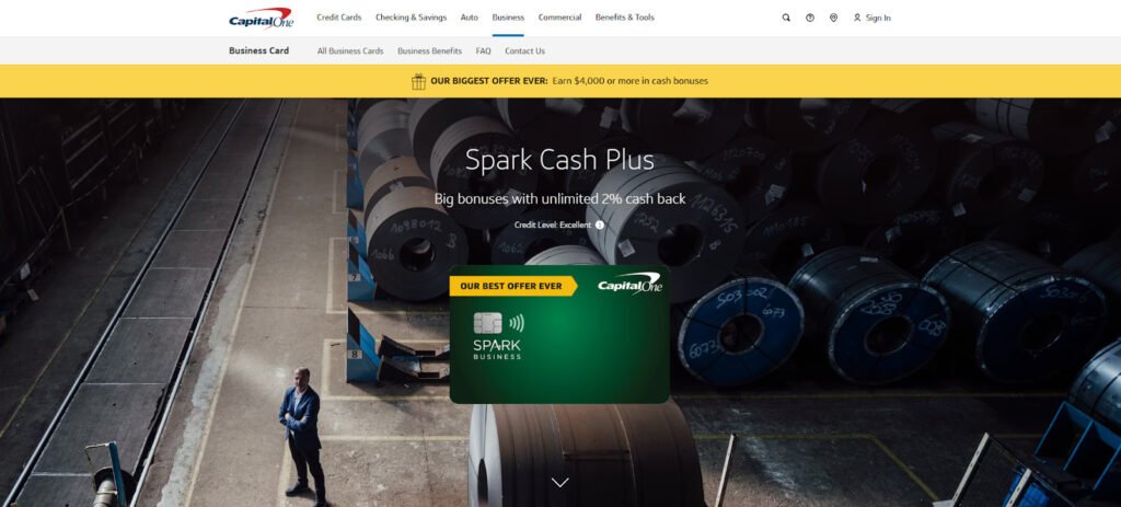 Capital One Spark Cash Plus Card