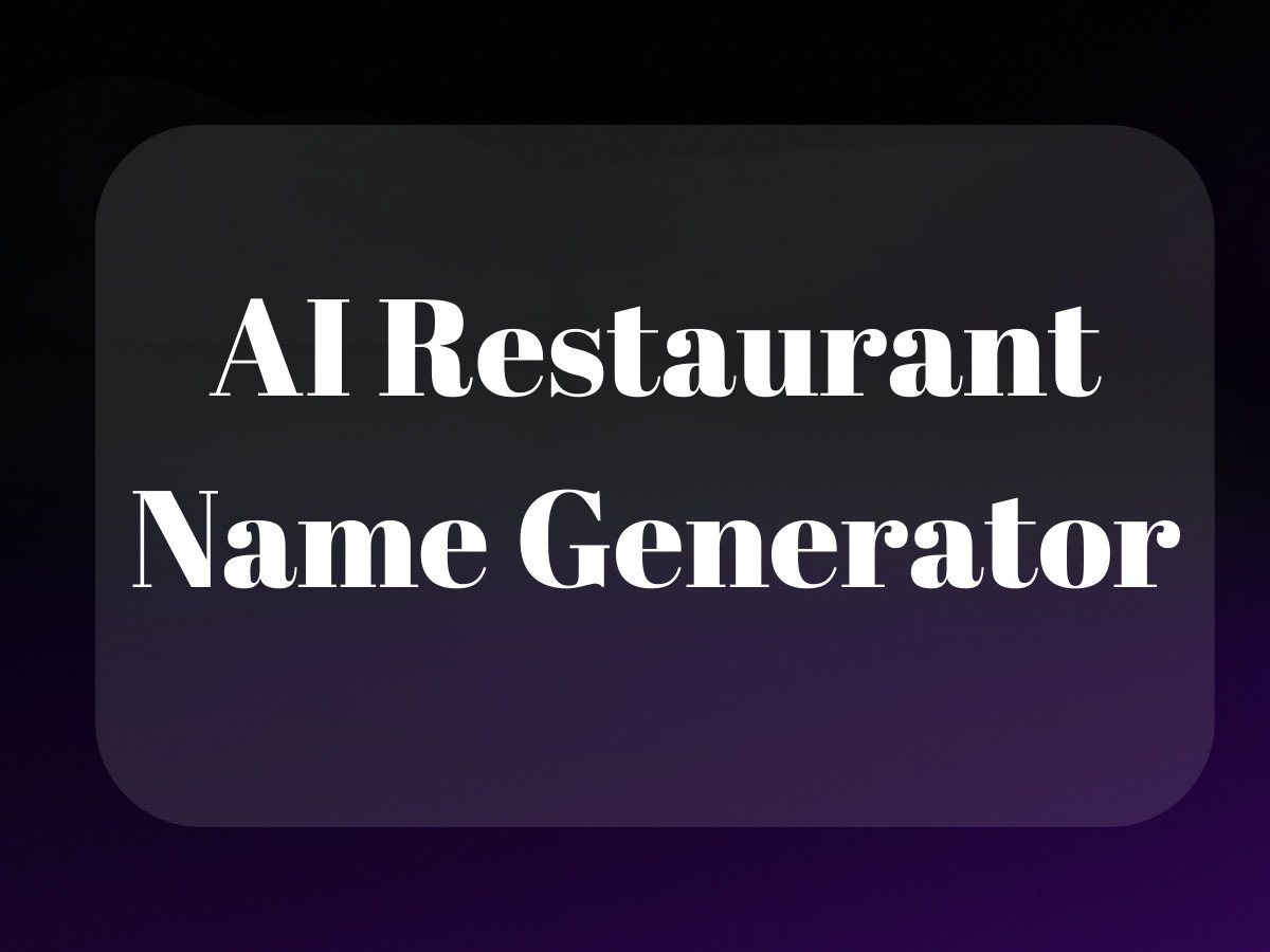 ai restaurant