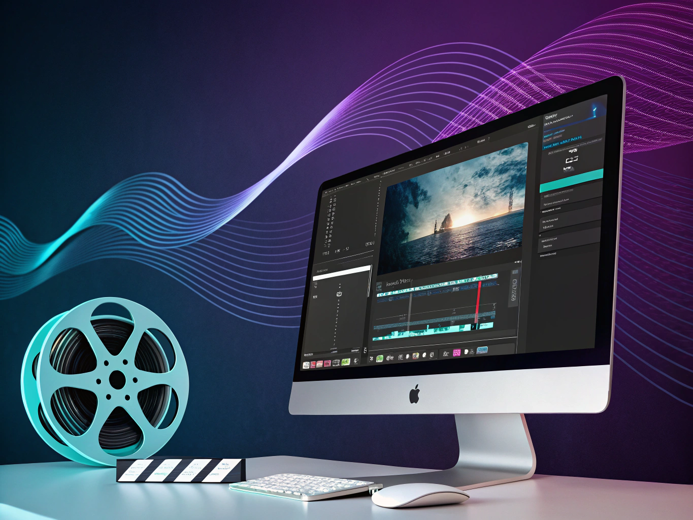 How can I use a picture to make a video?